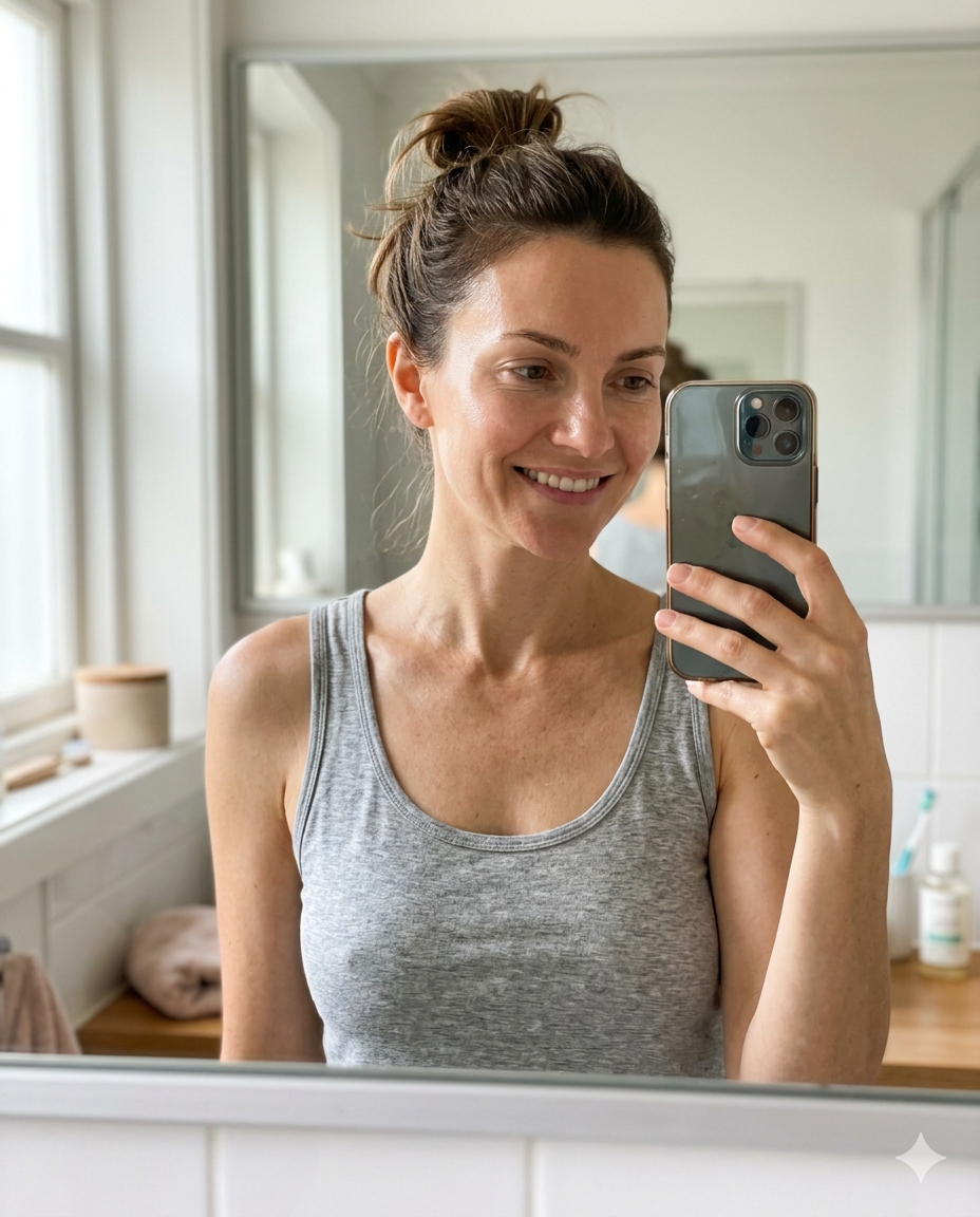 UGC photo 2 — selfie with glow results