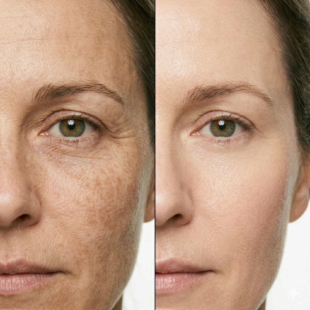before/after 2 — fine lines reduction